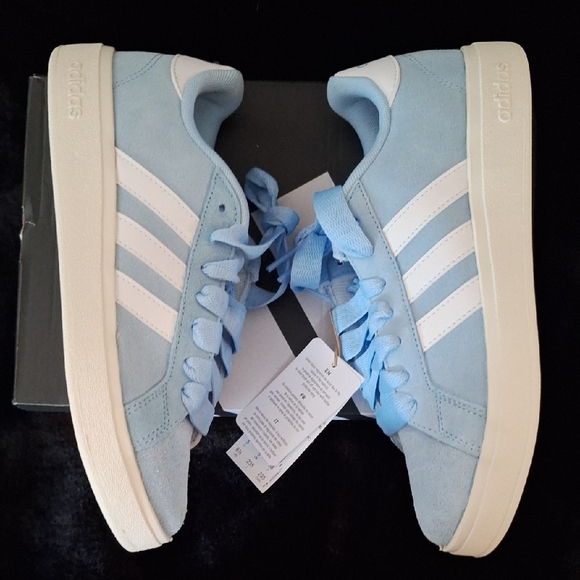 Adidas Light Blue Women's Sneakers - Picture 4 of 6
